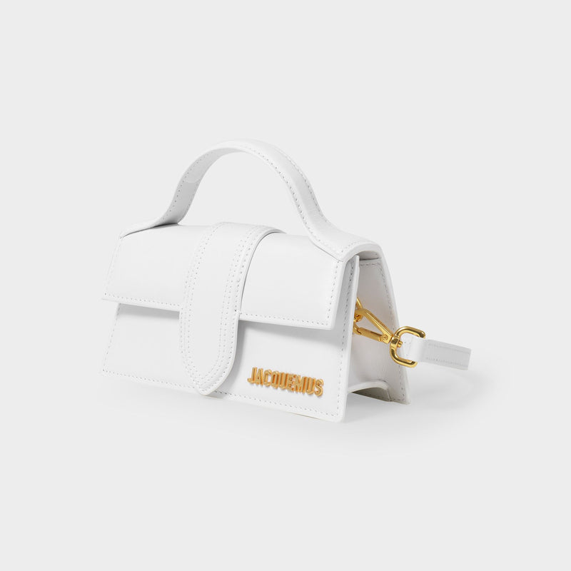 Le Bambino Crossbody - Jacquemus - White - Leather