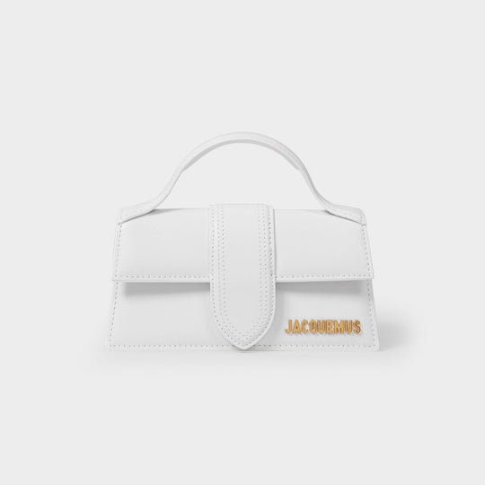 Le Bambino Crossbody - Jacquemus - White - Leather