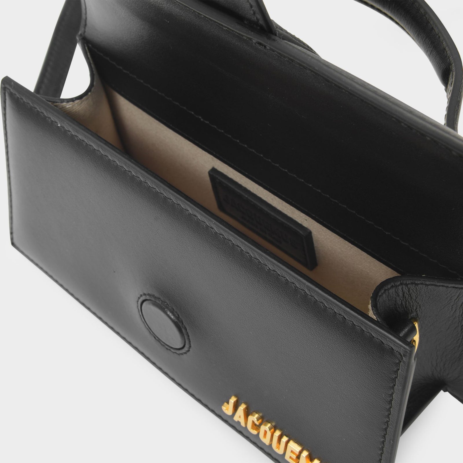 Le Bambino Crossbody - Jacquemus - Black - Leather