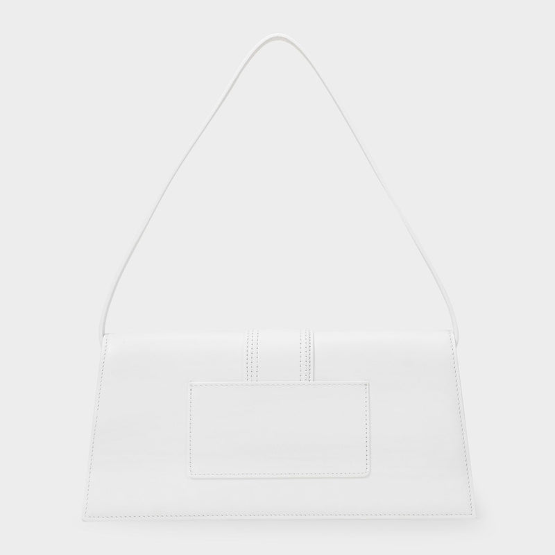 Le Bambino Long Bag - Jacquemus - White - Leather