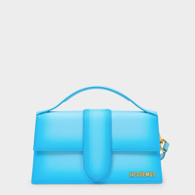 Le Grand Bambino Bag in Blue Leather