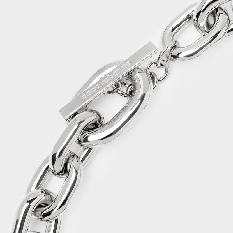 Xl Link Neck Necklace - Paco Rabanne - Silver - Metal