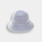 Fur Bucket Hat (Woolly) - Grey