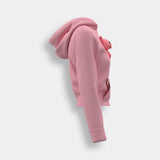 Shrunken Hoodie (Piglet) - Pink