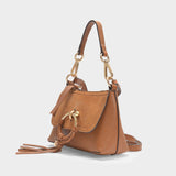 Joan Mini Hobo Bag - See By Chloe -  Caramello - Leather