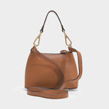Joan Mini Hobo Bag - See By Chloe -  Caramello - Leather