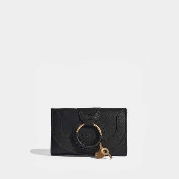 Hana Compact Wallet - See By Chloe - Black - Leather 