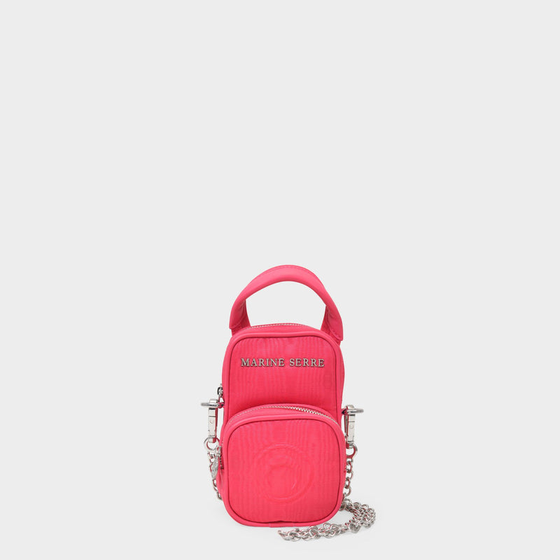 Parpaing Bag in Pink Canvas