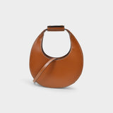 Mini Moon  Handbag - Staud - Tan - Leather