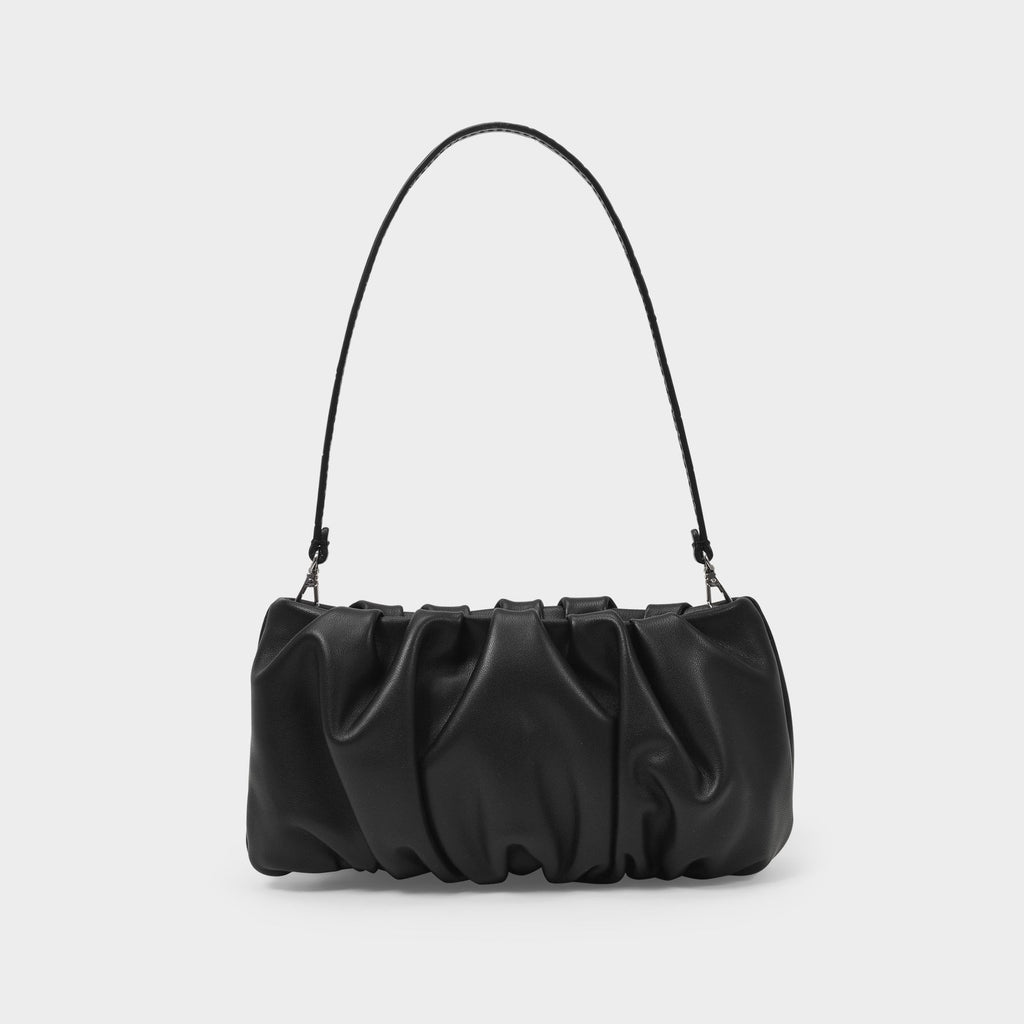 Staud Leather Bean Convertible Bag - Black