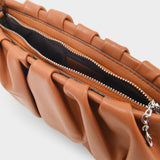 Bean Convertible  Hobo Bag - Staud - Tan - Leather