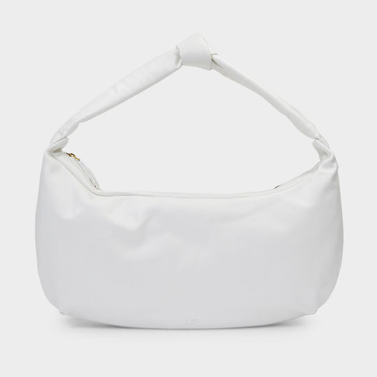 Shoulder Bag Uma Grande in Beige Nappa Leather