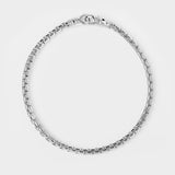 Venetian Single M Bracelet in Sterling Silver and