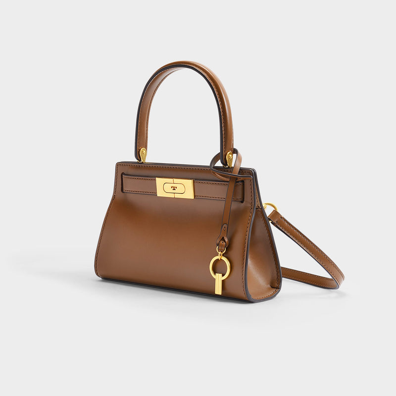 Lee Radziwill Pebbled Double Bag: Women's Designer Satchels | Tory Burch