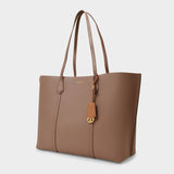 Perry Tote Bag - Tory Burch - Clam Shell - Leather