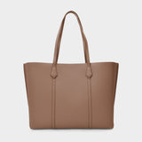 Perry Tote Bag - Tory Burch -  Clam Shell - Leather