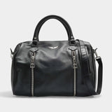 Sunny Medium Tote Bag - Zadig & Voltaire -  Black - Leather