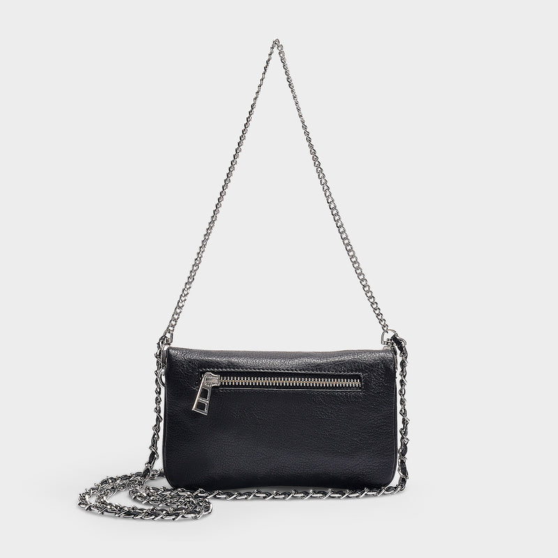 Rock Hobo Bag - Zadig & Voltaire - Black - Leather