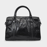 Sunny Medium Bag in Black Leather