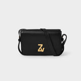 Zv Initiale Le Mini Hobo Bag - Zadig & Voltaire -  Black - Leather