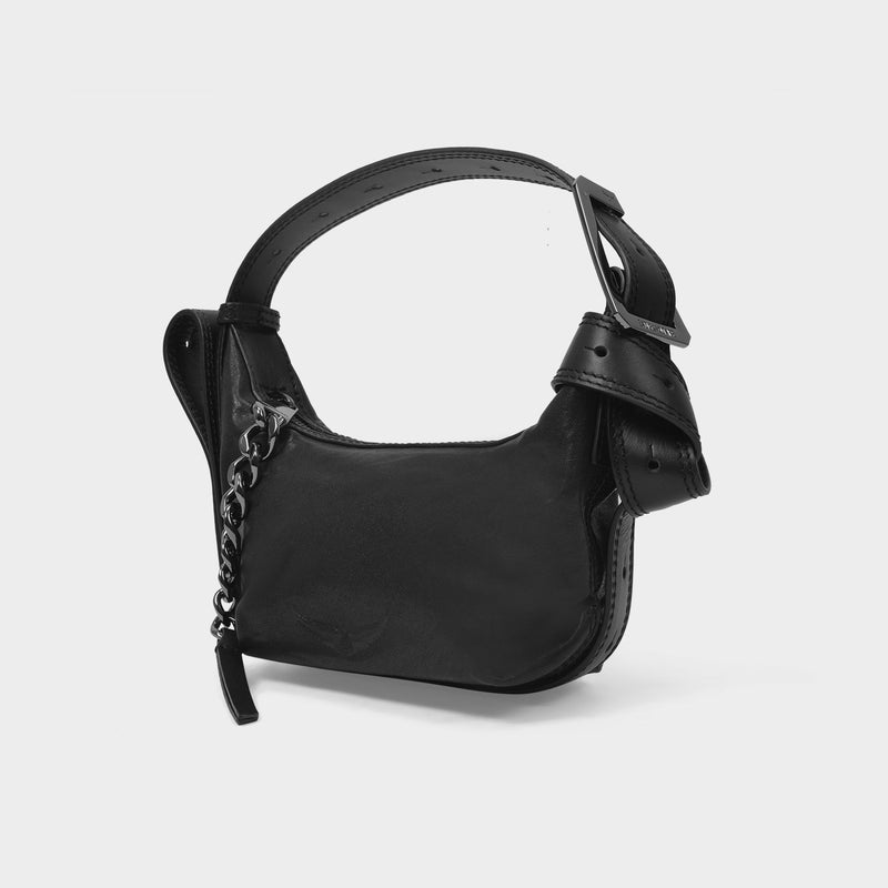 Le Cecilia Xs Hobo Bag - Zadig & Voltaire -  Black - Leather