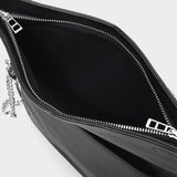 Rock Mirror Bag in Black Leather
