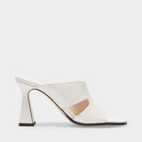 Marie Sandals in White Leather